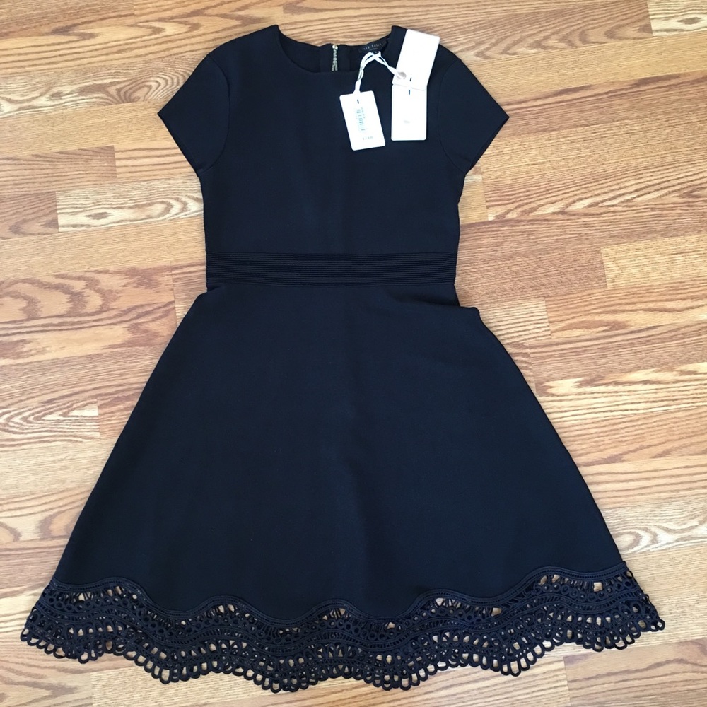 Ted Baker stretchy midi dress